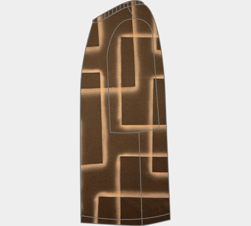 Color: Brown Block Fade