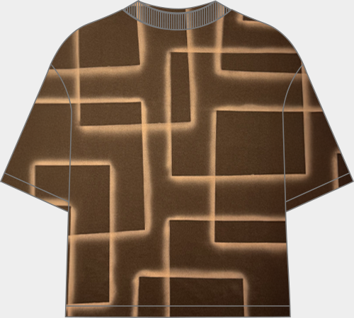 Color: Brown Block Fade