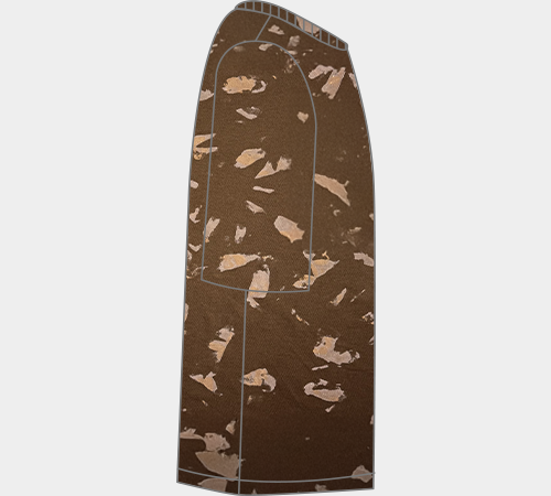 Color: Brown Splatter Wash