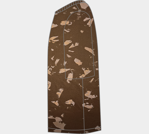 Color: Brown Splatter Wash